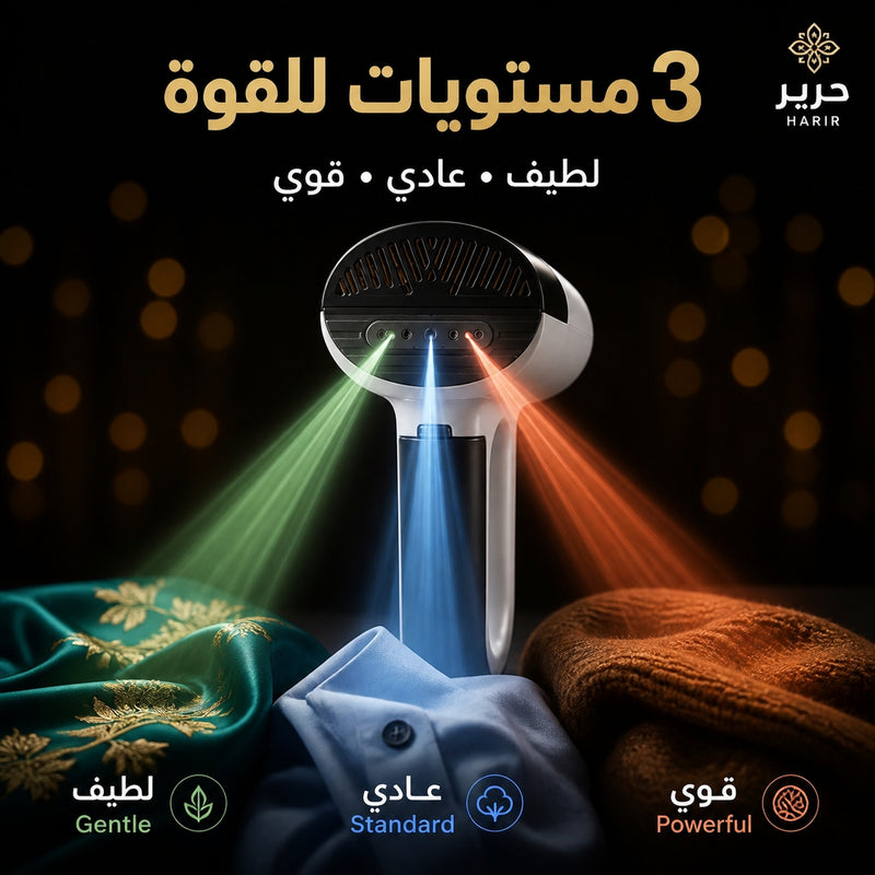 Portable Steam Iron & Garment Steamer with Suction Function